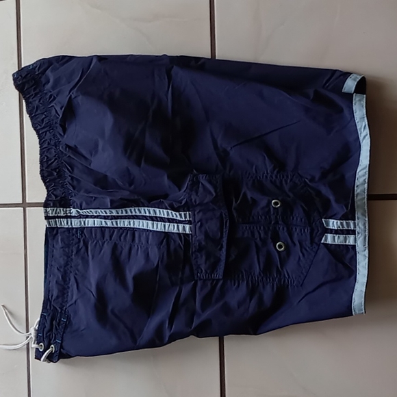 Boca Classics Men's Swim Trunks w Inside Lining n Side Pockets w Velcro Enclosur - Picture 6 of 10